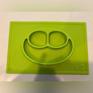 EZ PZ Silicone Suction Baby Plate - Lime Green